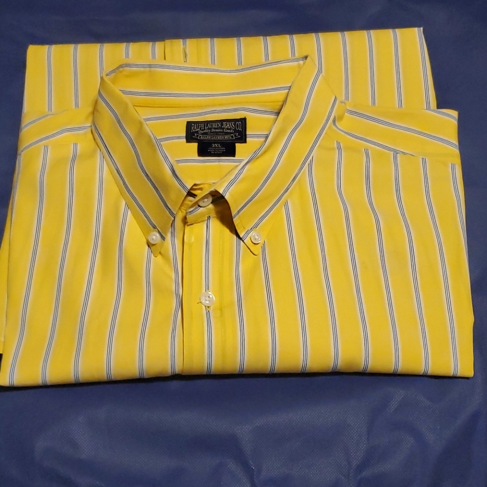 Ralph Lauren Mens 3XL Long Sleeve Shirt